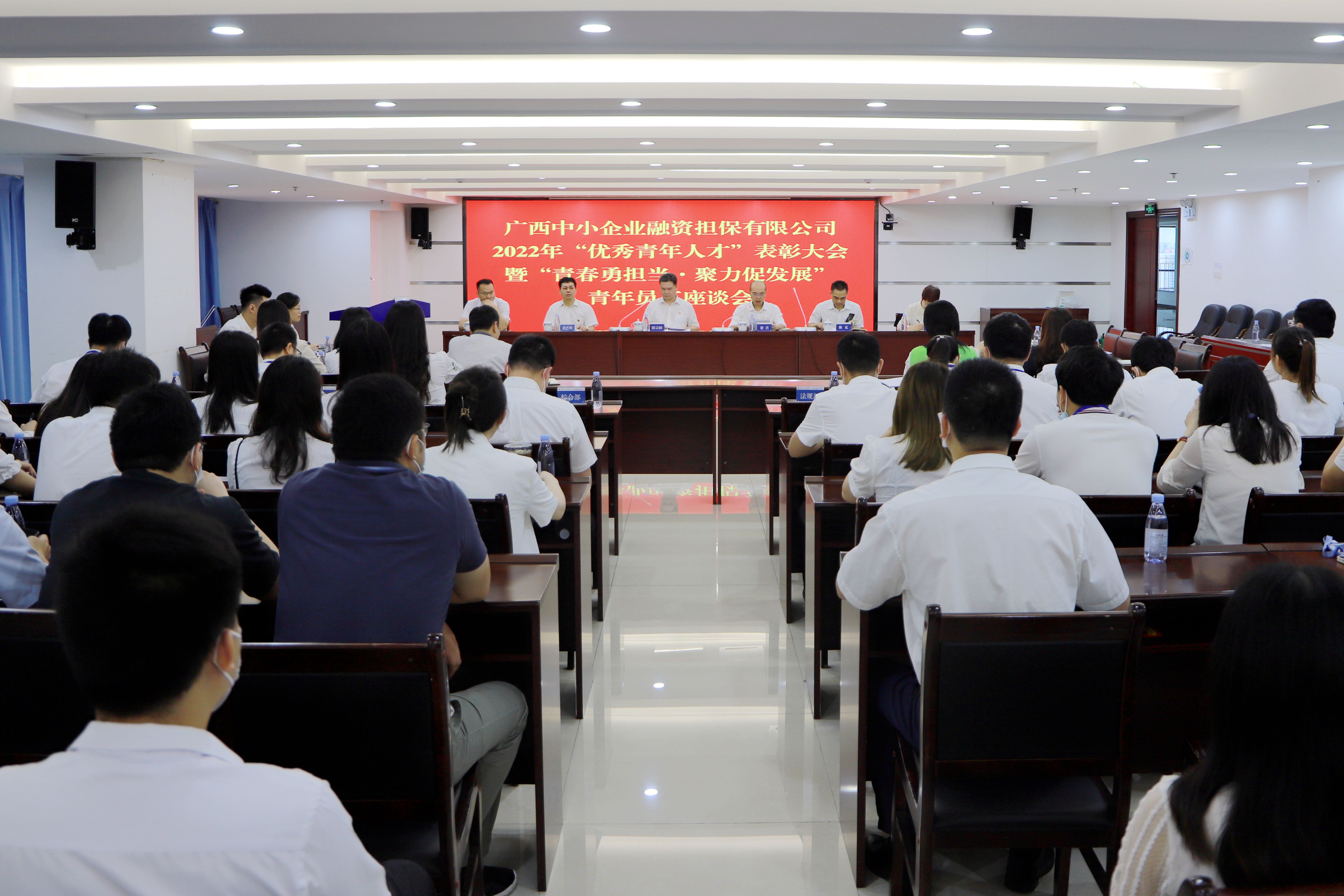 黨委書記講專題黨課，熱議建團(tuán)百年有我！中小擔(dān)保召開“優(yōu)秀青年人才”表彰大會暨“青春勇?lián)?dāng) 聚力促發(fā)展”青年員工座談會